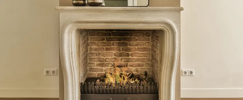 Vintage-style Fireplace Redesign in Coppell, Texas