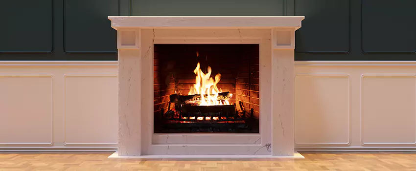 Open Flame Wood-Burning Fireplace Installation Services in Coppell, Texas