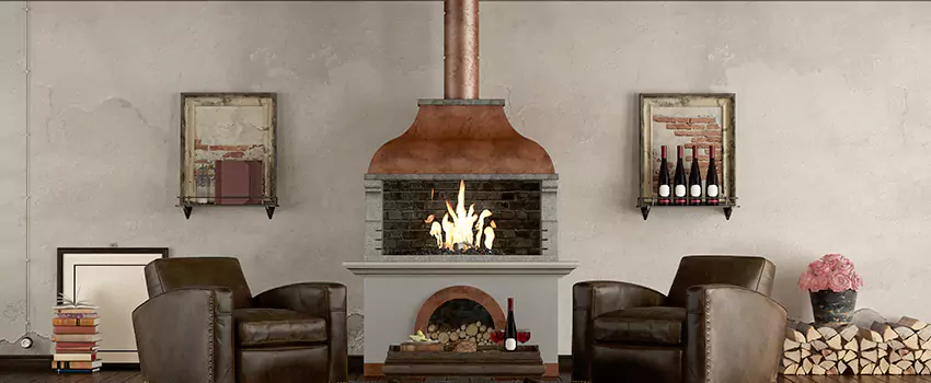 Thelin Hearth Products Providence Pellet Insert Fireplace Installation in Coppell, TX
