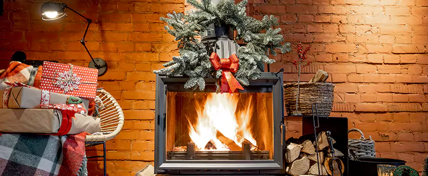Travis Industries Linear Gas Fireplace Installation in Coppell, Texas