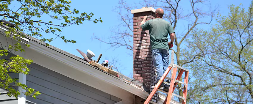 Vinyl and PVC Chimney Flashing Installation in Coppell, TX